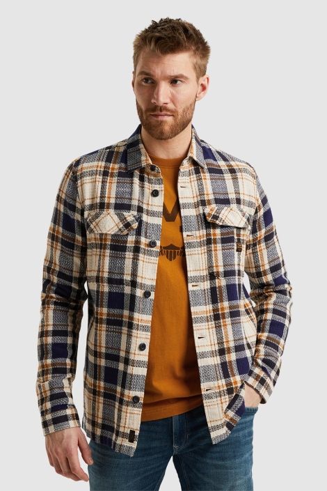 PME legend long sleeve shirt ctn matt dobby